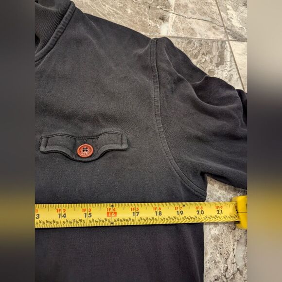 Ted Baker Jacket Mens black Size 5/XL Farfell Shawl Collar button down Cardigan - Picture 3 of 9